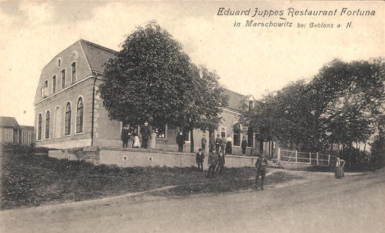 Datei:AK-Marschowitz-bei-Gablonz-a-N-Eduard-Jupes-Restaurant-Fortuna.jpg